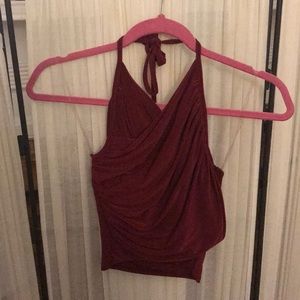 Dressy halter top